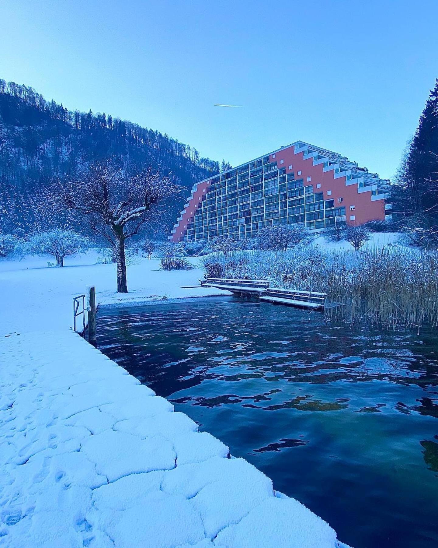Apartment Am Ossiachersee Mit Eigenem Seezugang Landskron Exteriör bild